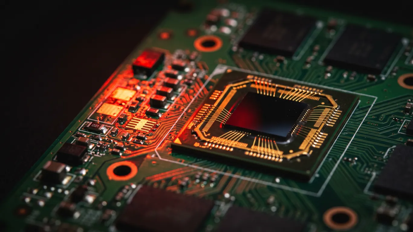 NVIDIA显卡PCB特写