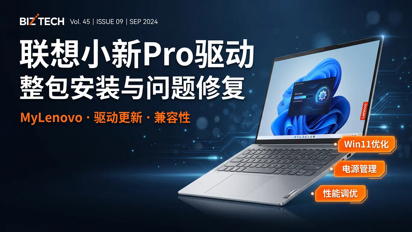 联想小新Pro驱动整包安装指南