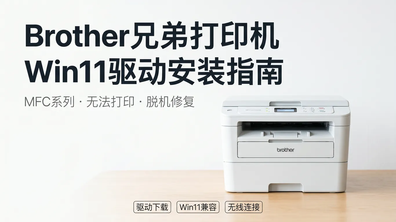 Brother兄弟打印机Win11驱动安装指南