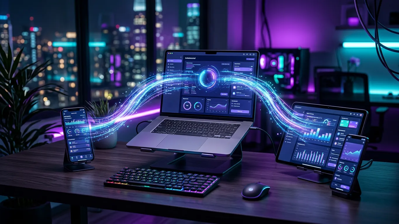 MateBook D 14超级终端多屏协同