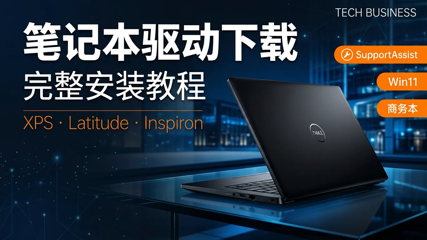 Dell戴尔笔记本驱动下载指南:XPS/Latitude/Inspiron系列SupportAssist完整安装(2026)