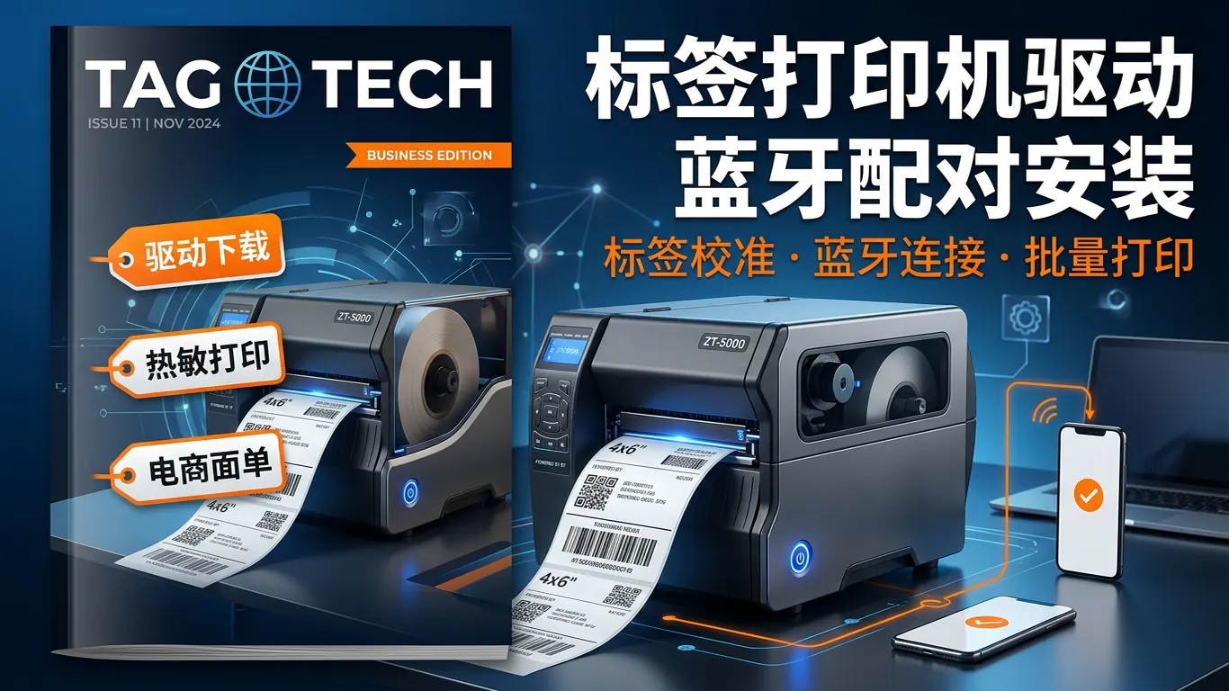 快麦Kuaimai标签打印机驱动下载指南:KM-118/KM-202BT/KM-218蓝牙热敏Win11完整安装(2026)