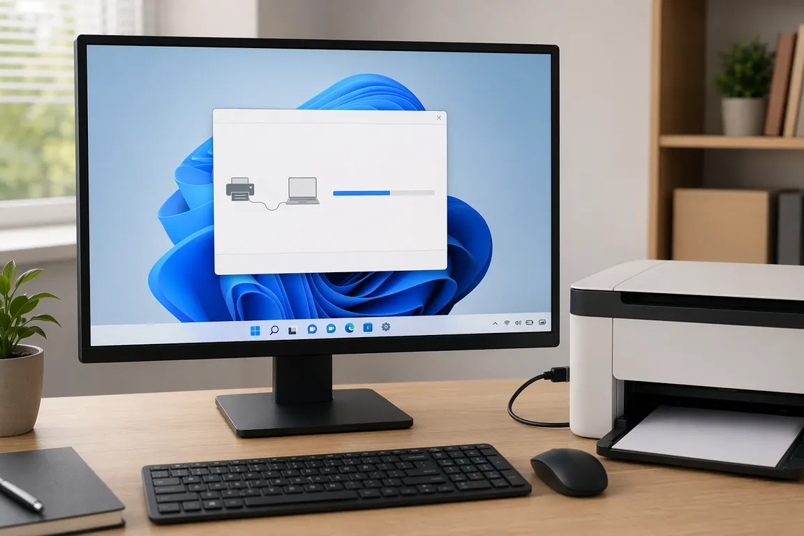 Win11打印机驱动安装界面