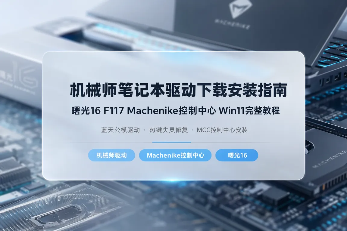 机械师笔记本驱动下载安装指南