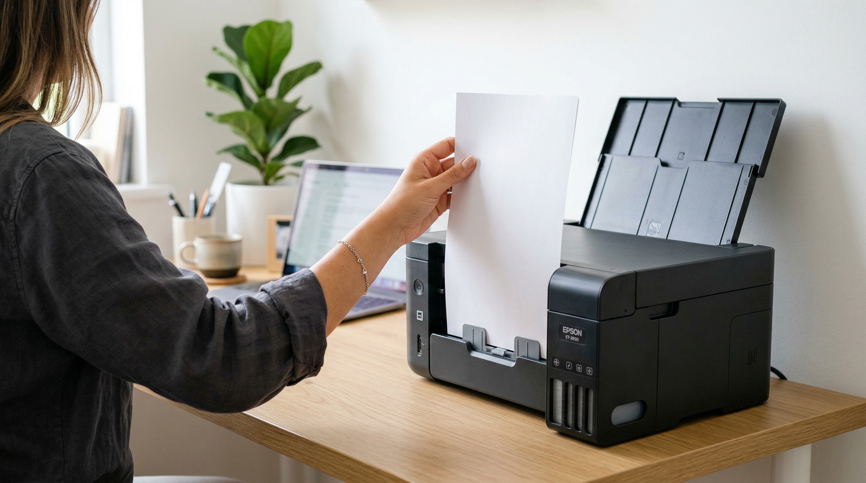 爱普生L4266WiFi打印断线固定IP配置