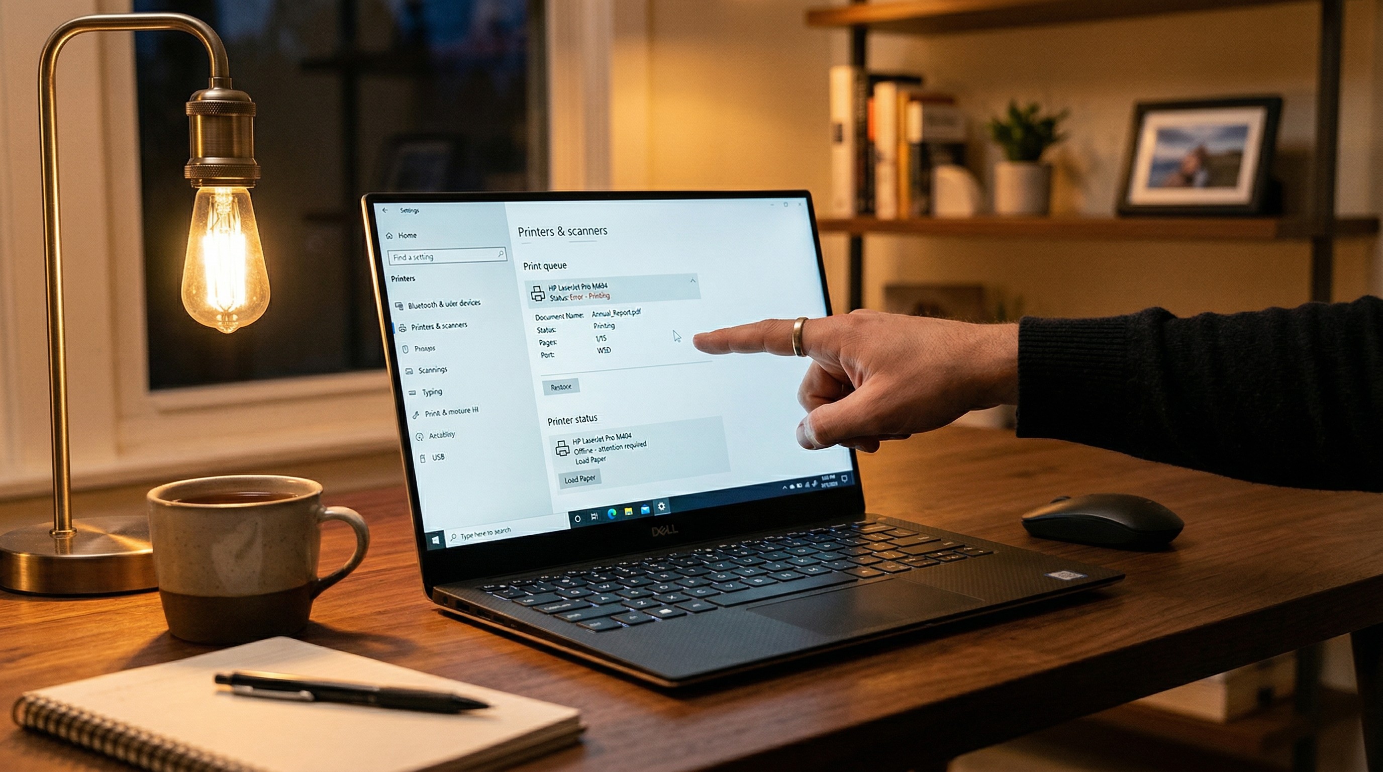 爱普生打印队列清空步骤