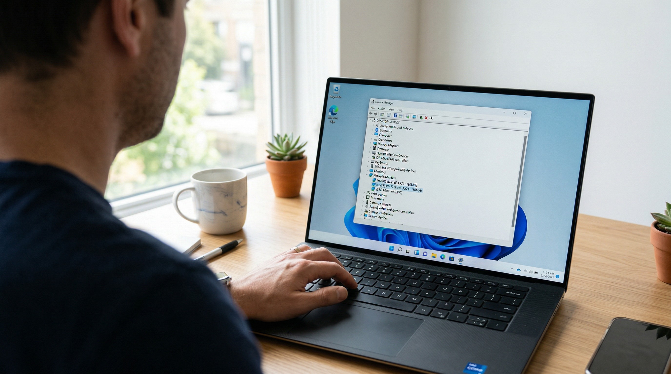 Windows设备管理器网络适配器操作指引