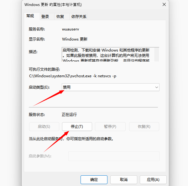 启动类型