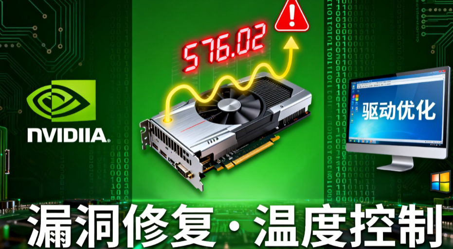 NVIDIA显卡驱动优化指南：解决576.02漏洞与温度过高问题
