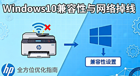 HP打印机驱动安装教程：Windows10兼容性与网络掉线全方位优化指南