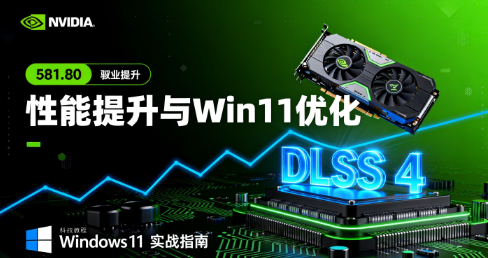 NVIDIA 581.80显卡驱动深度评测：DLSS 4性能提升与Win11优化策略实战指南