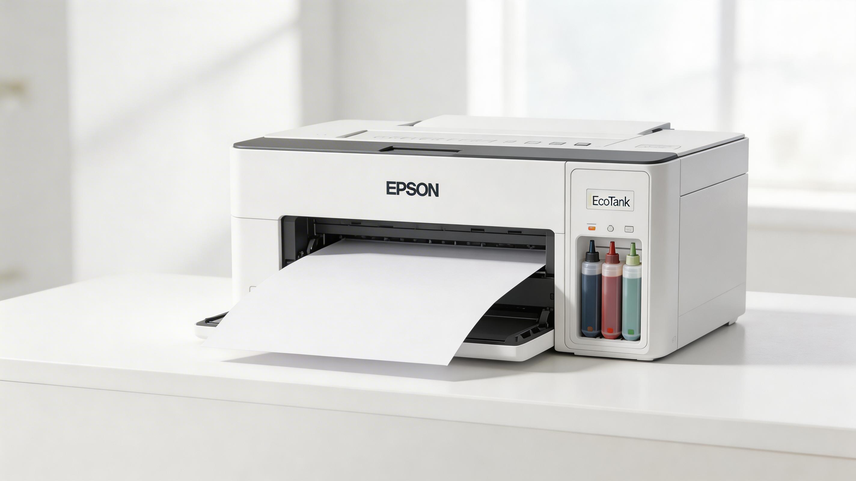 爱普生打印机正常打印成功输出文档