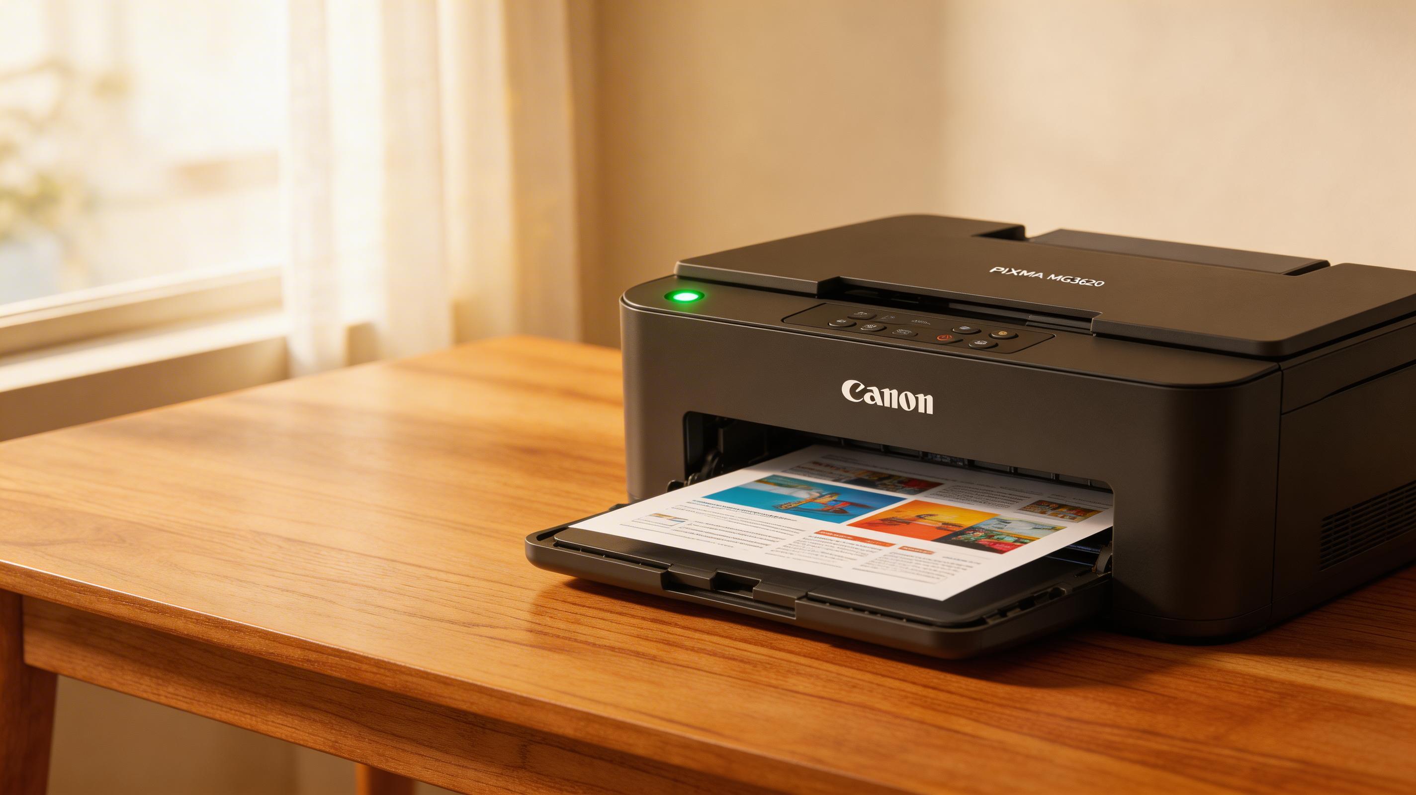 佳能打印机正常打印文档