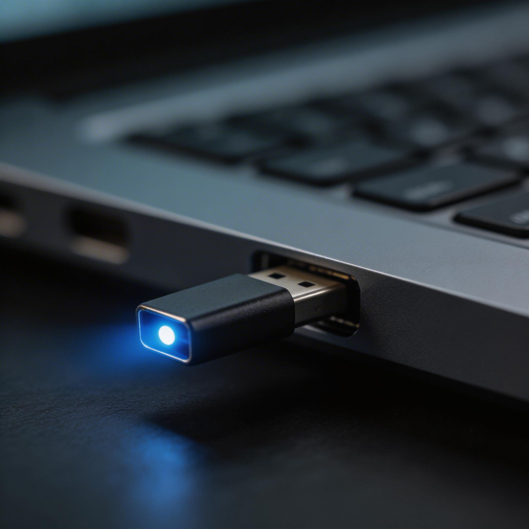 蓝牙USB接收器近景