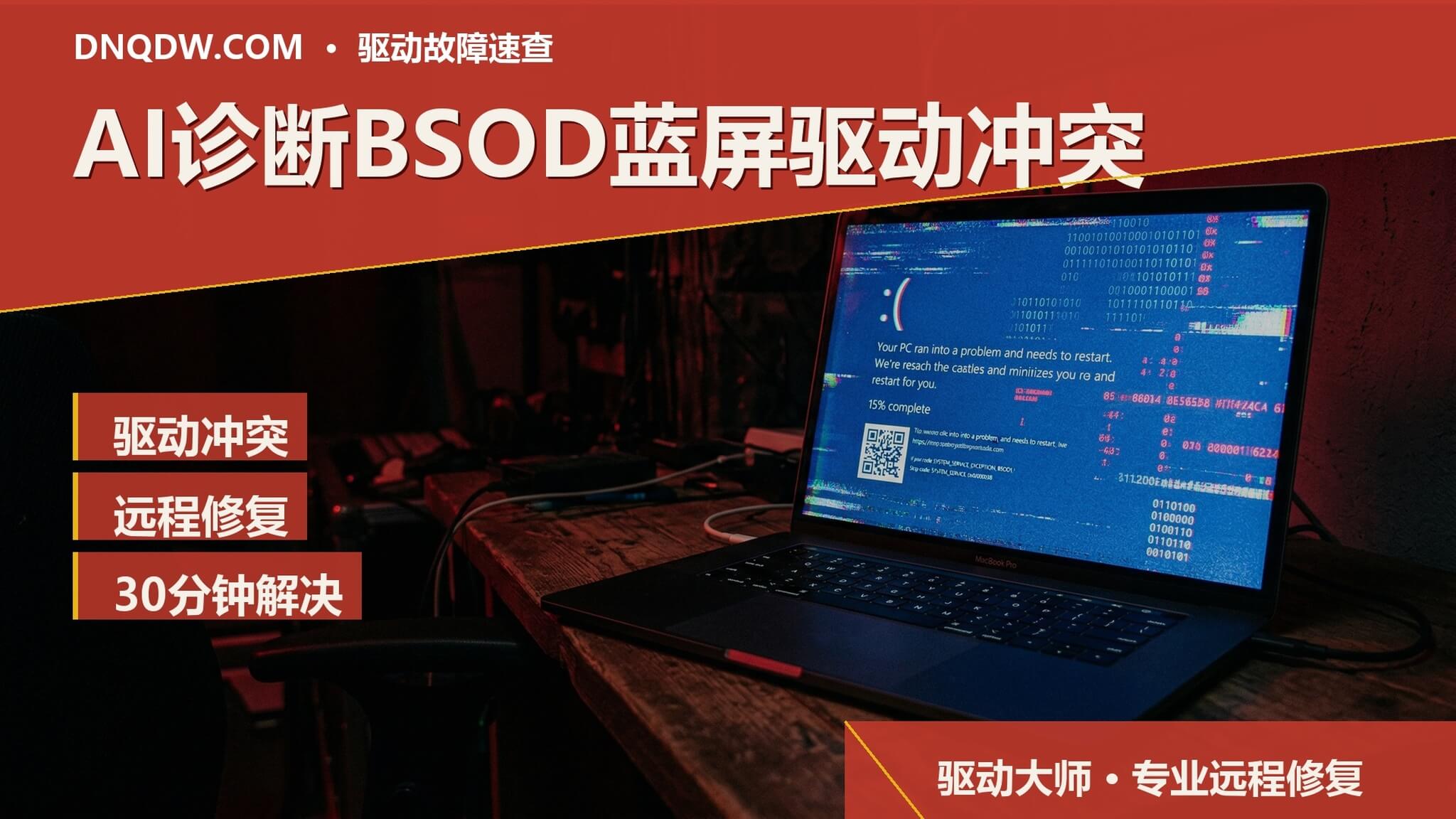 AI驱动诊断远程修复BSOD蓝屏