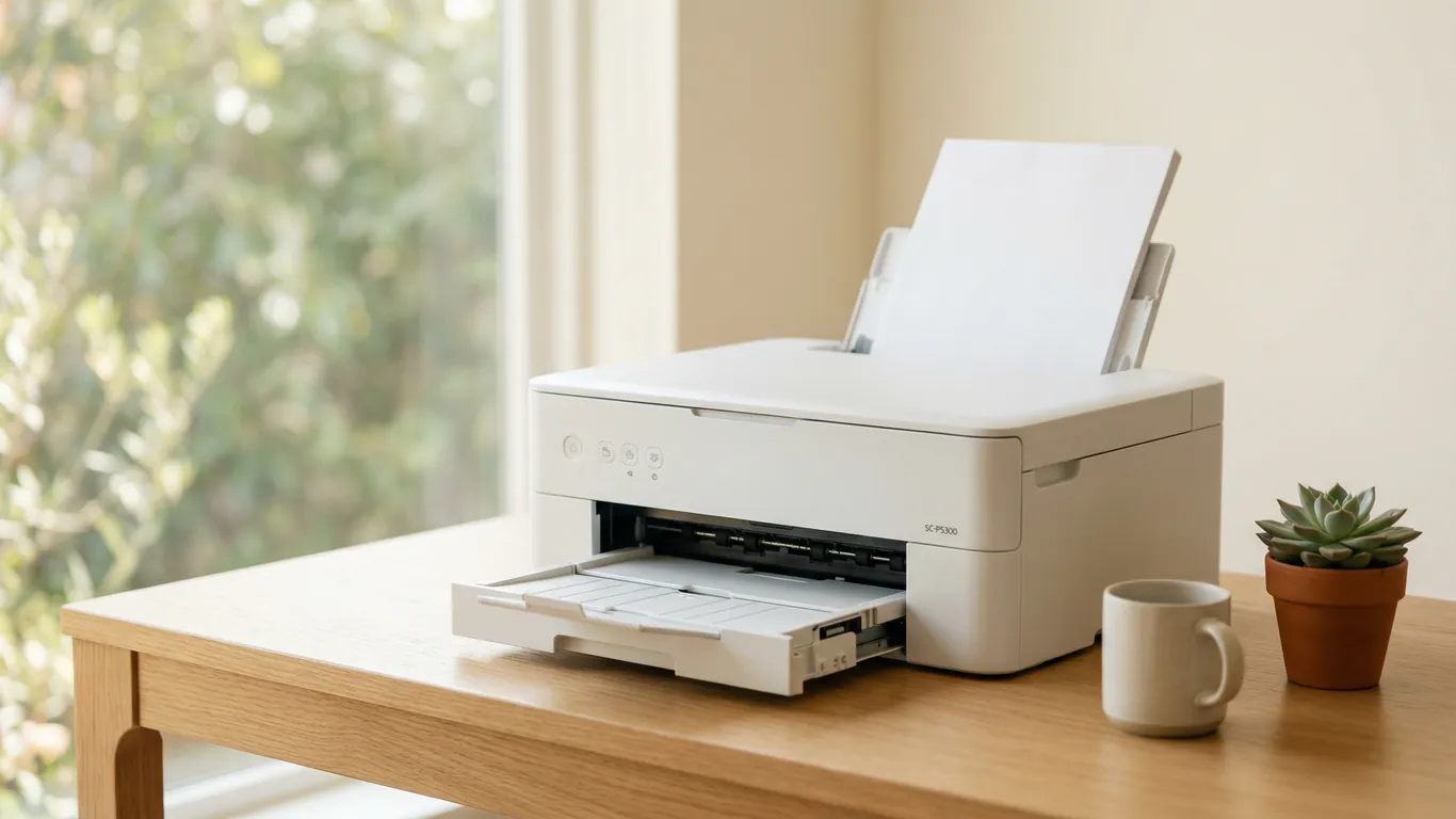 佳能打印机办公桌环境