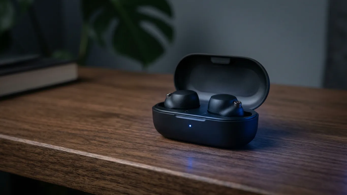 蓝牙耳机和充电盒