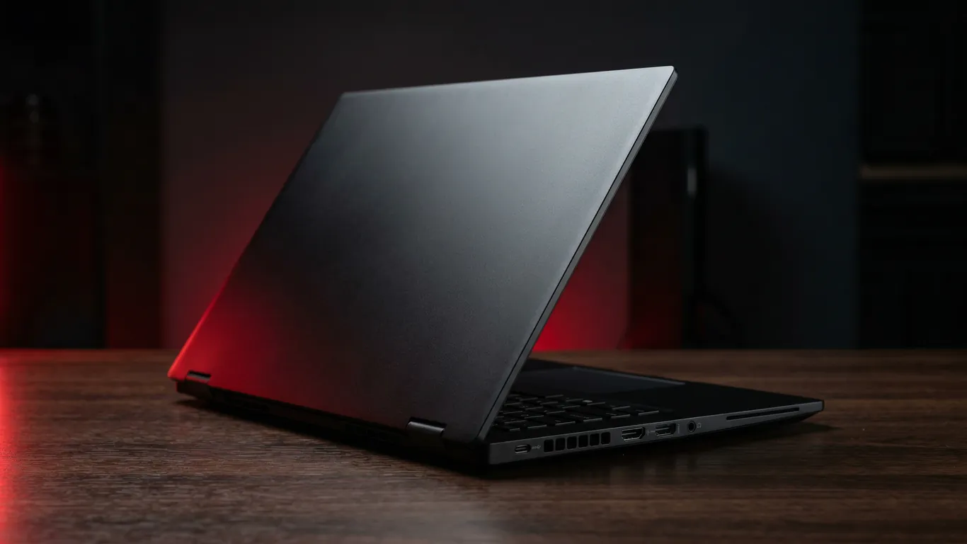 黑色商务笔记本产品图