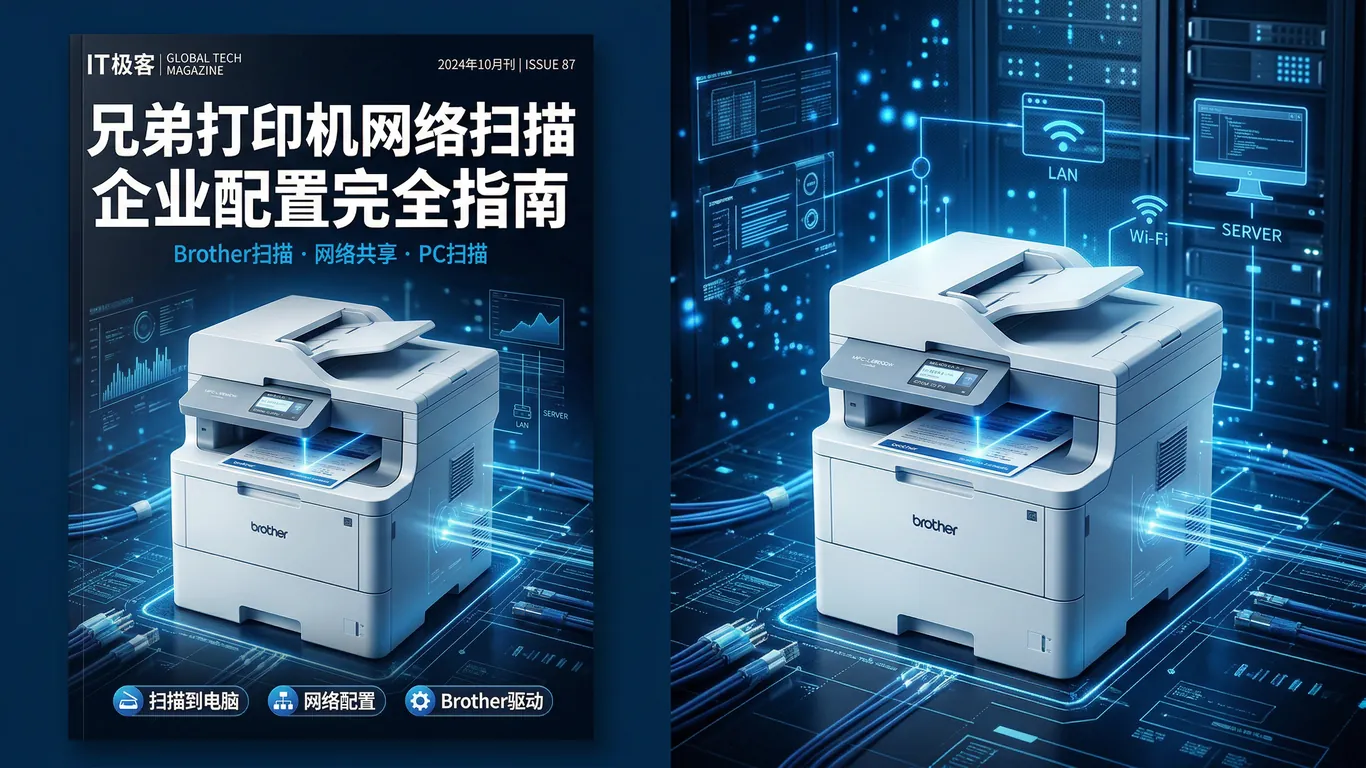 兄弟打印机网络扫描配置