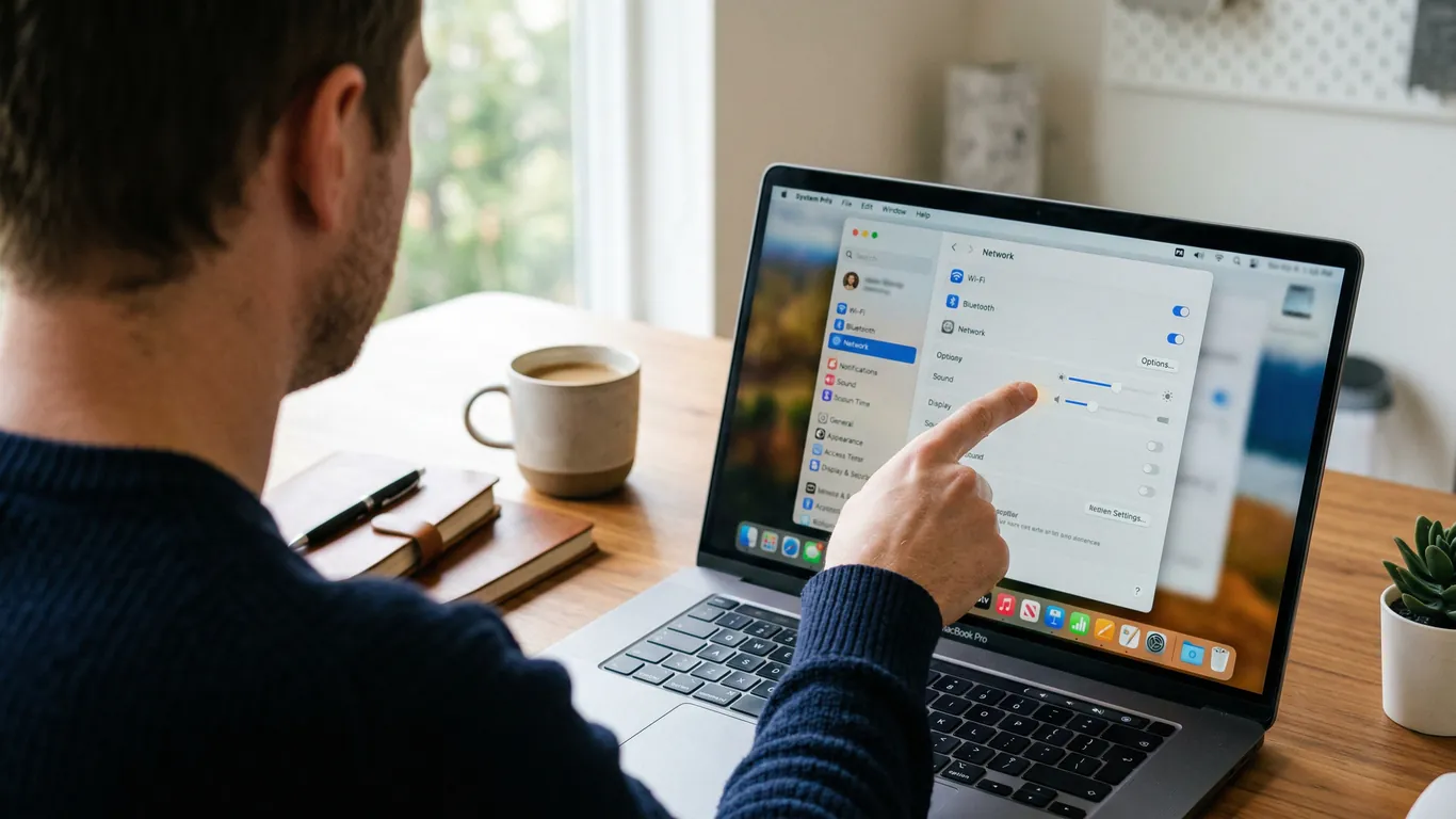 网络扫描设置界面