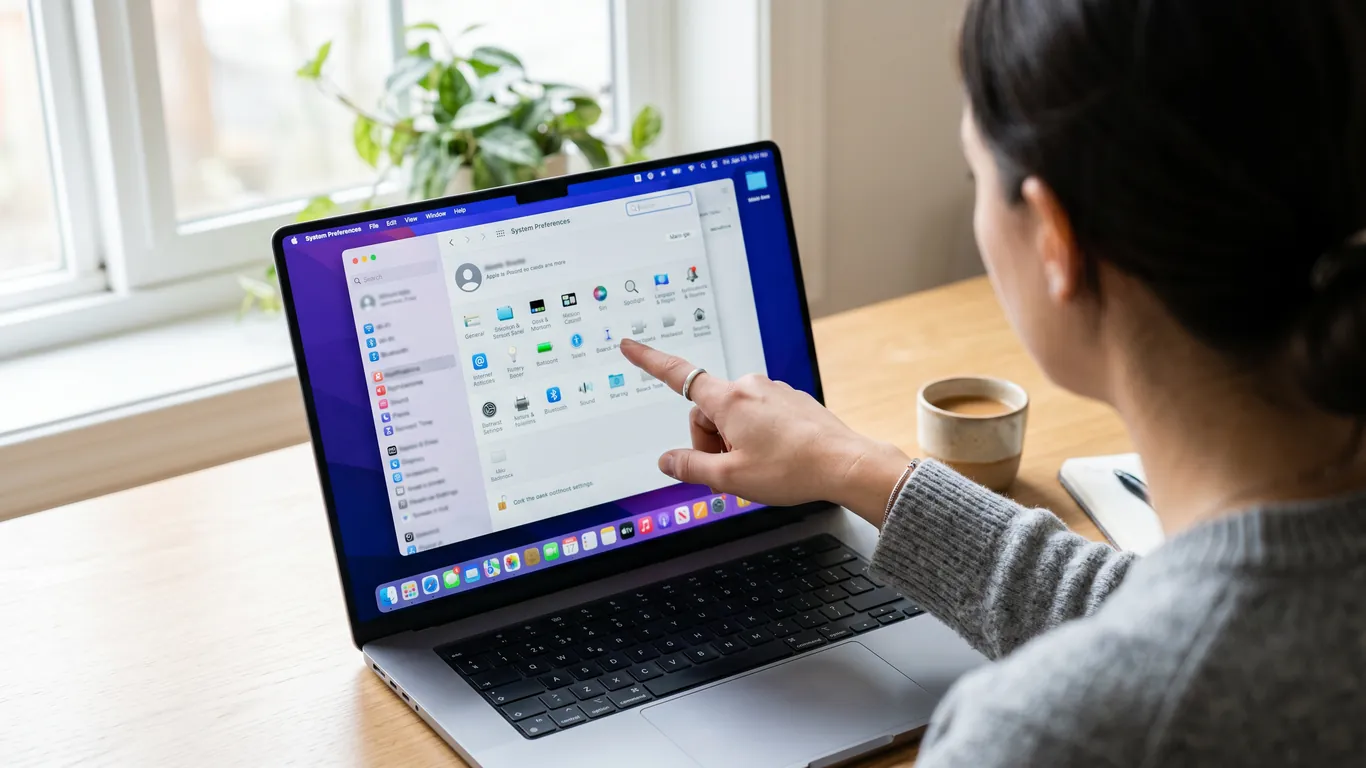 笔记本操作场景