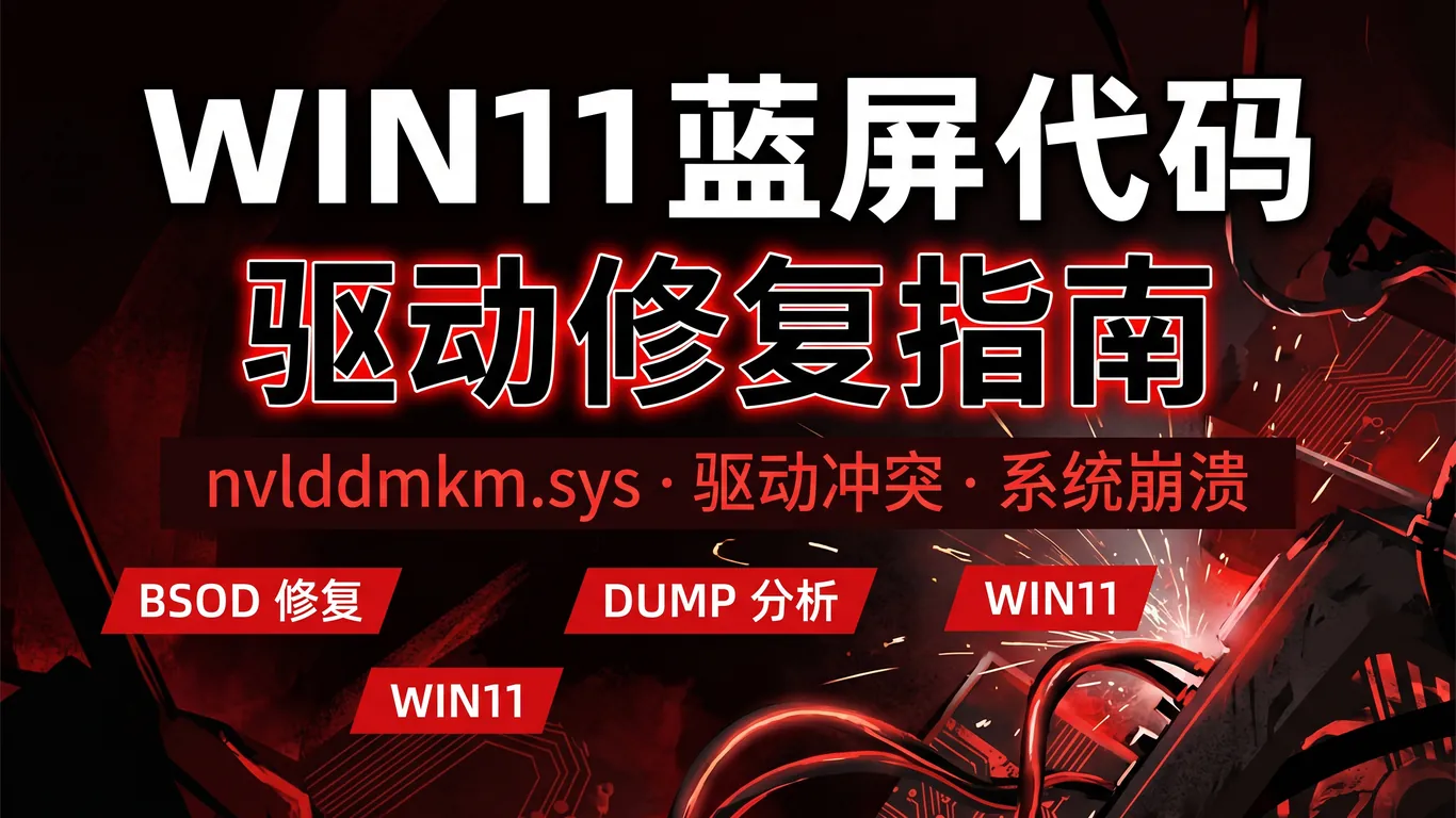 Win11 BSOD蓝屏驱动代码完整修复指南