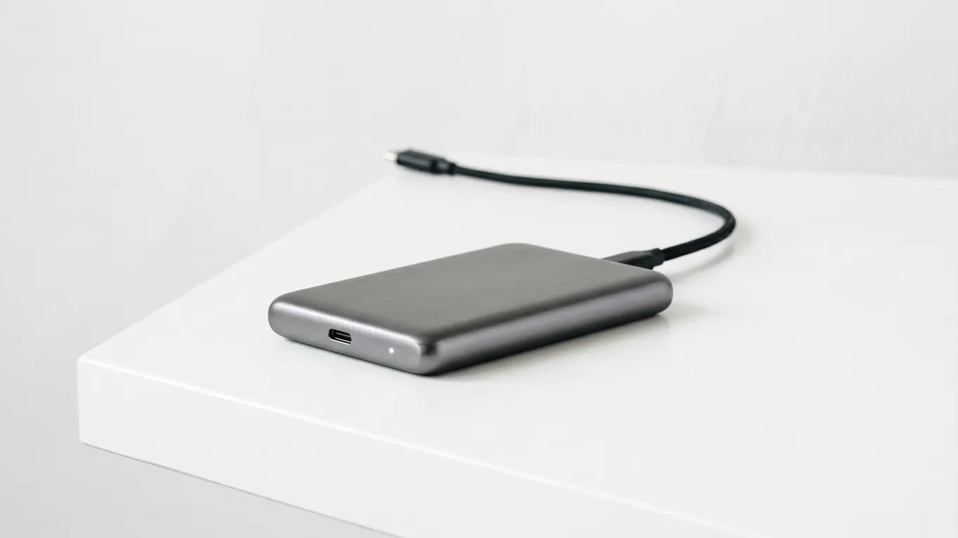 移动硬盘产品摄影