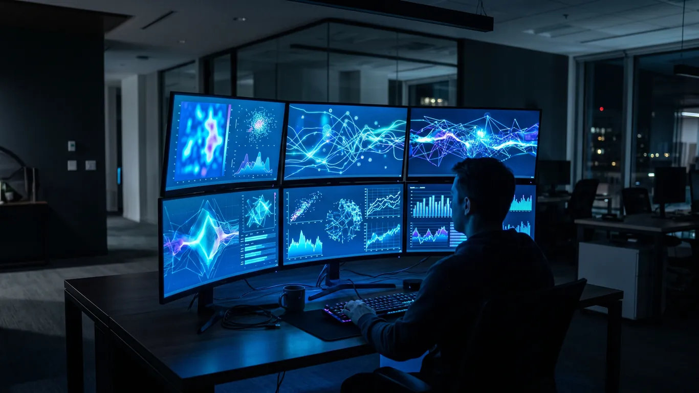 多显示器数据可视化