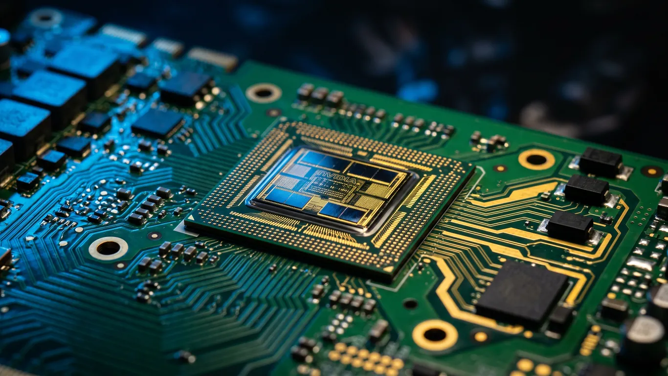 NVIDIA显卡PCB特写