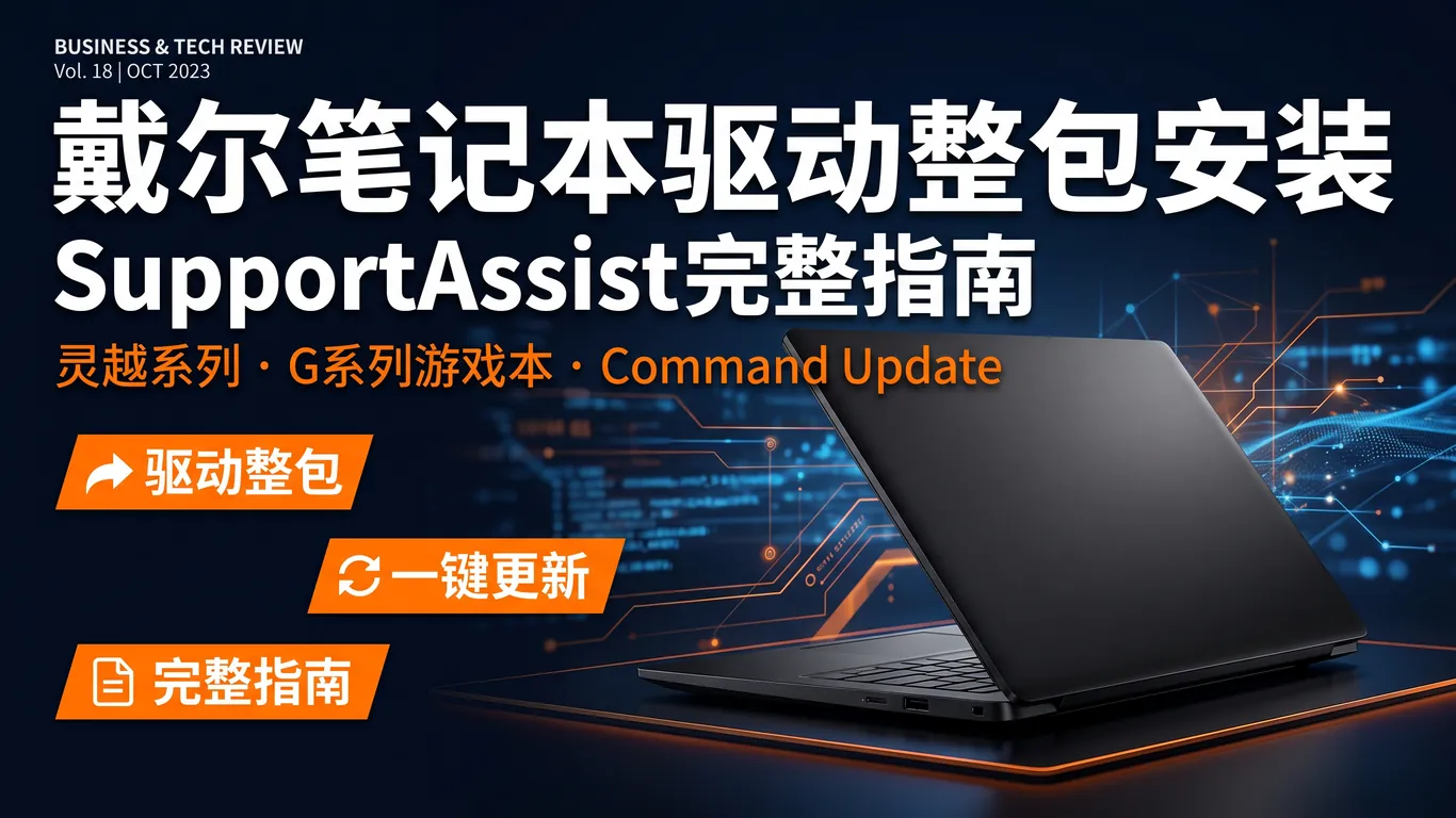 戴尔笔记本驱动整包安装指南