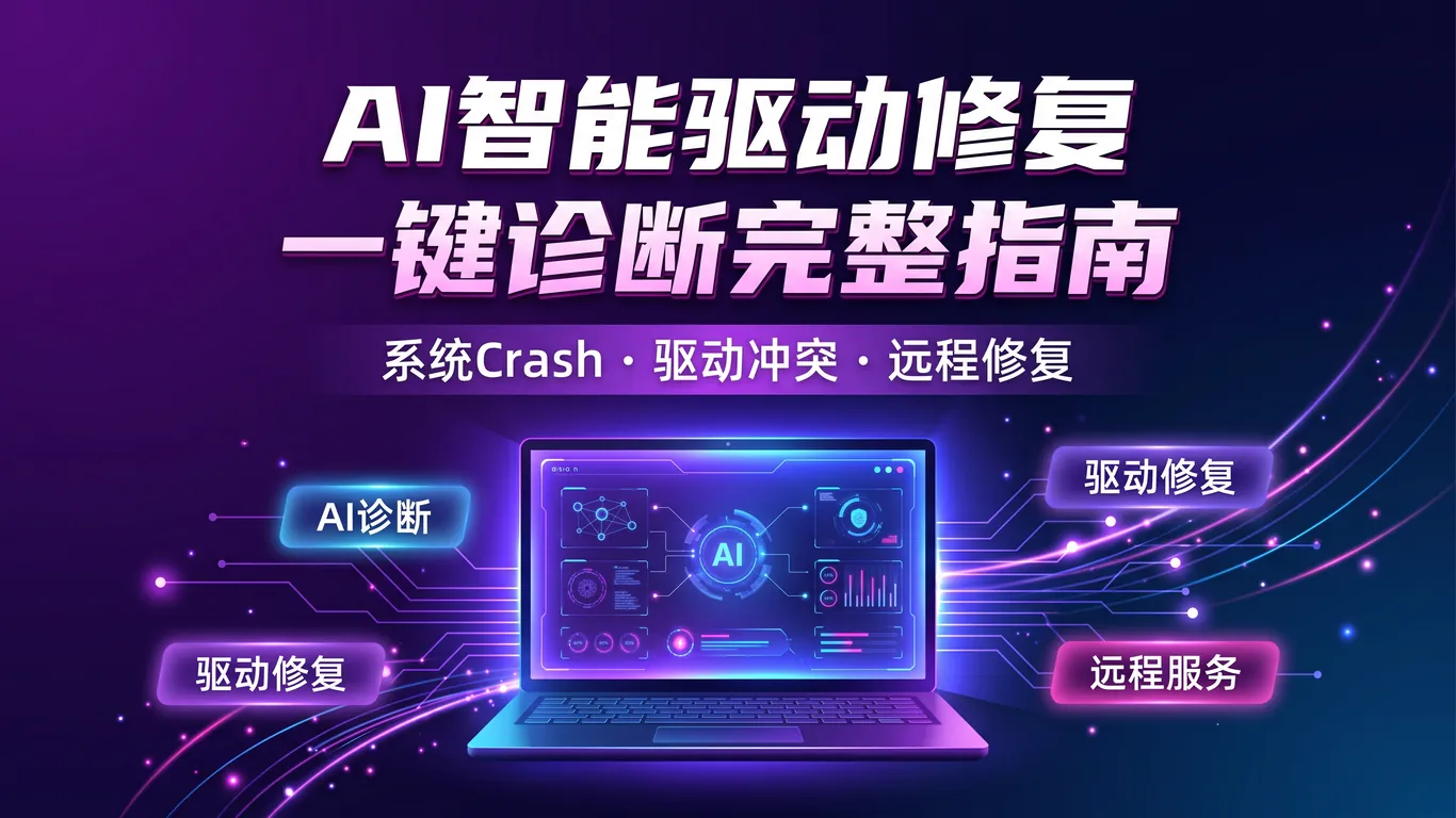 AI智能驱动修复一键诊断指南