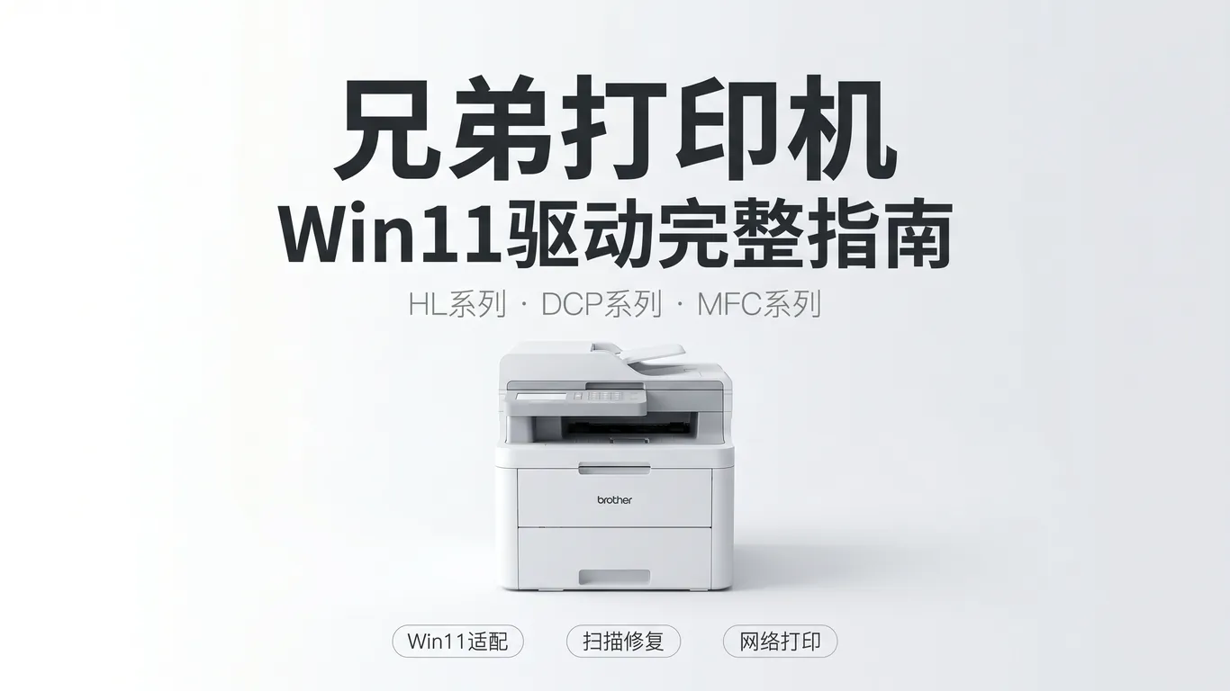 兄弟Brother打印机Win11驱动安装失败完整修复指南