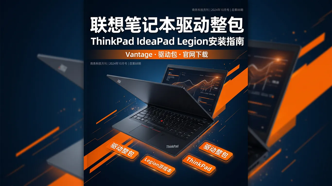 联想笔记本驱动整包ThinkPad IdeaPad Legion安装指南