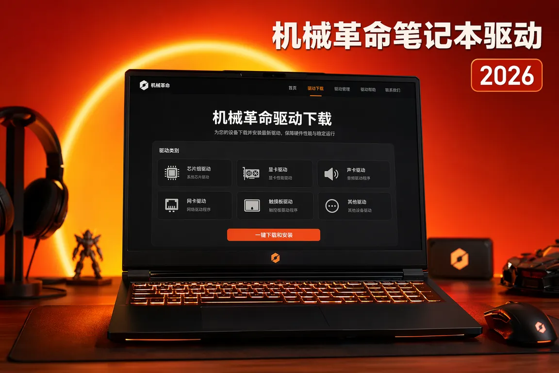 机械革命Mechrevo笔记本驱动下载安装指南:蛟龙16K Pro/旷世16Pro/无界14X/极光Pro Win11完整教程(2026)