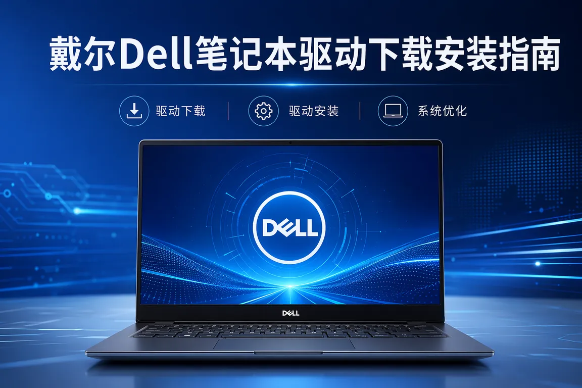 戴尔Dell笔记本驱动下载安装指南