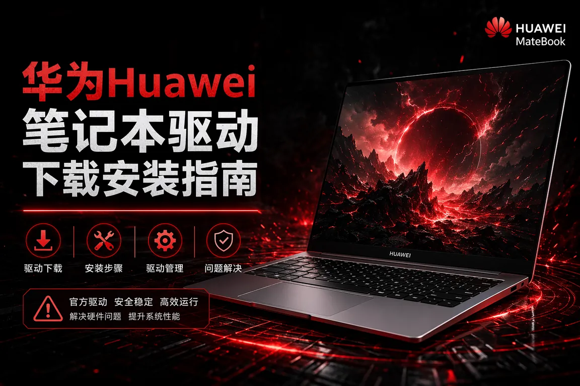 华为Huawei笔记本驱动下载安装指南:MateBook X Pro/D16/14s/电脑管家/超级终端Win11完整教程