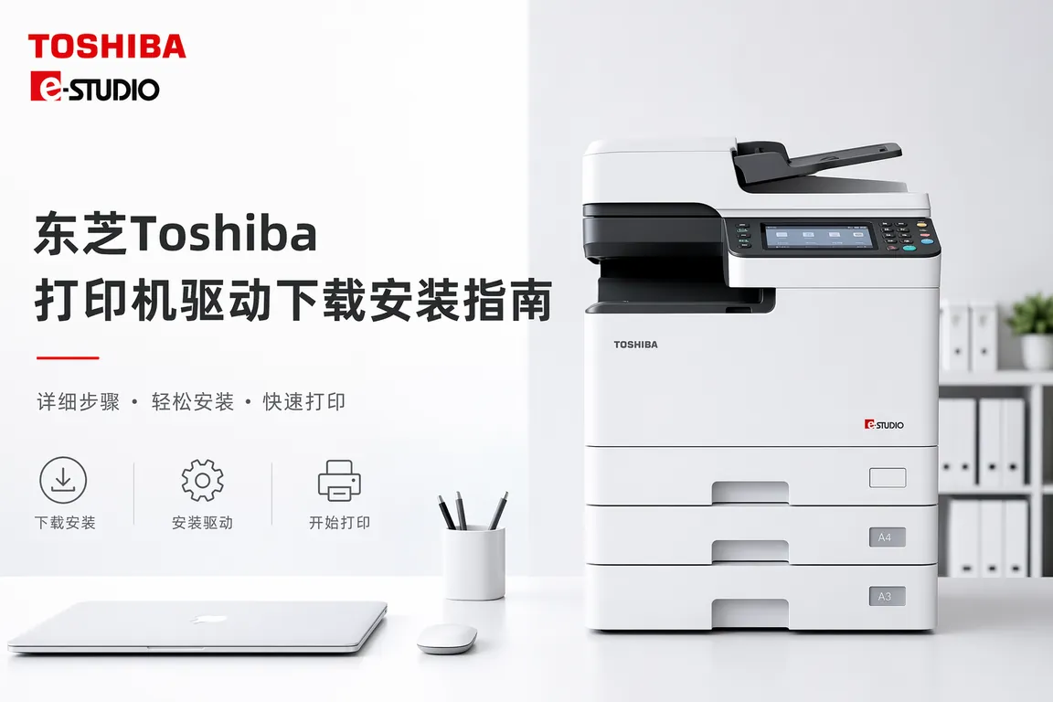 东芝Toshiba打印机驱动下载安装指南:e-STUDIO数码复合机/热敏标签/针式票据机Win11完整教程(2026)