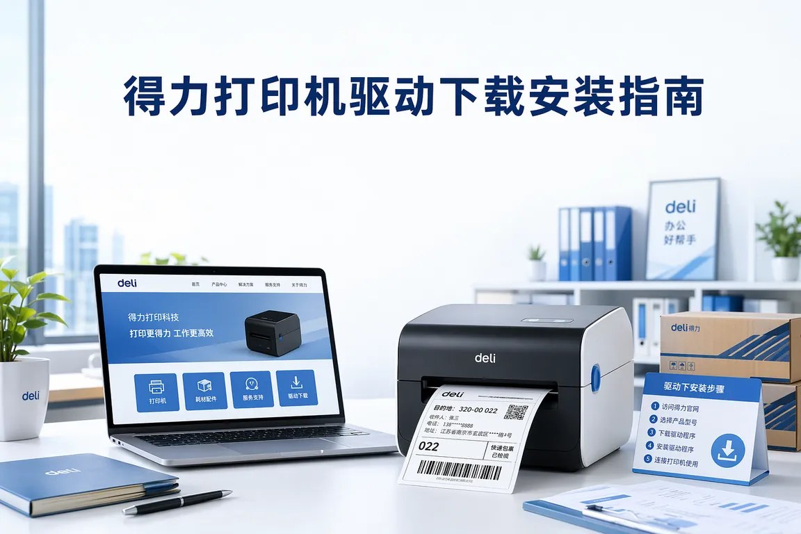 得力打印机驱动下载安装指南