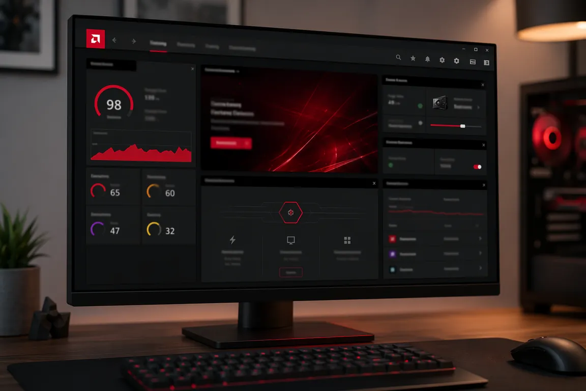 AMD Adrenalin驱动界面