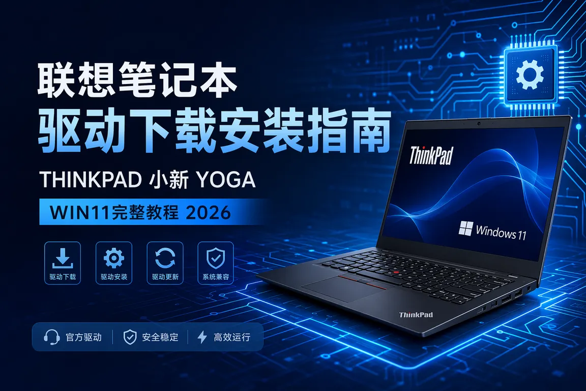 联想Lenovo笔记本驱动下载安装指南 ThinkPad 小新 YOGA 拯救者Legion Lenovo Vantage Win11完整教程 2026