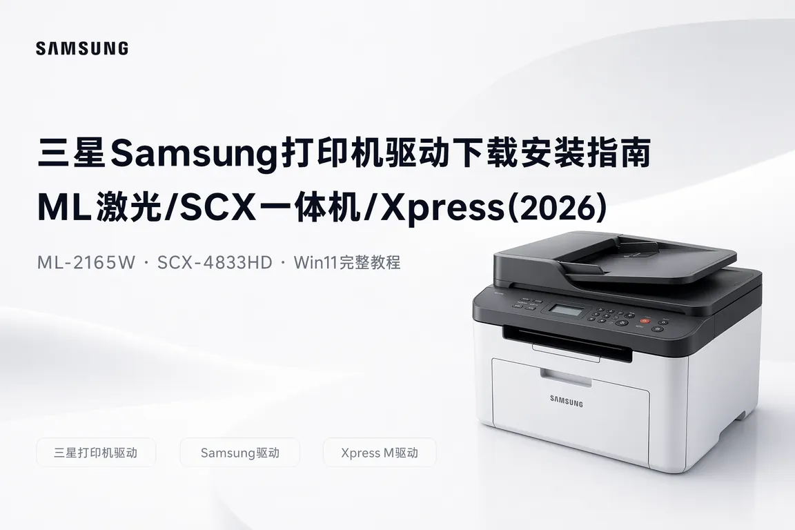三星Samsung打印机驱动下载安装指南