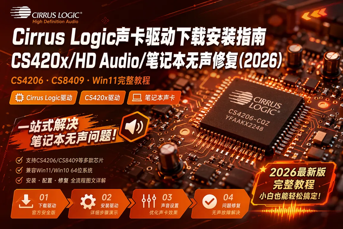 Cirrus Logic声卡驱动下载安装指南