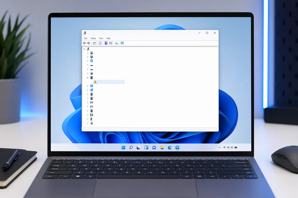 Win11设备管理器黄色感叹号修复指南