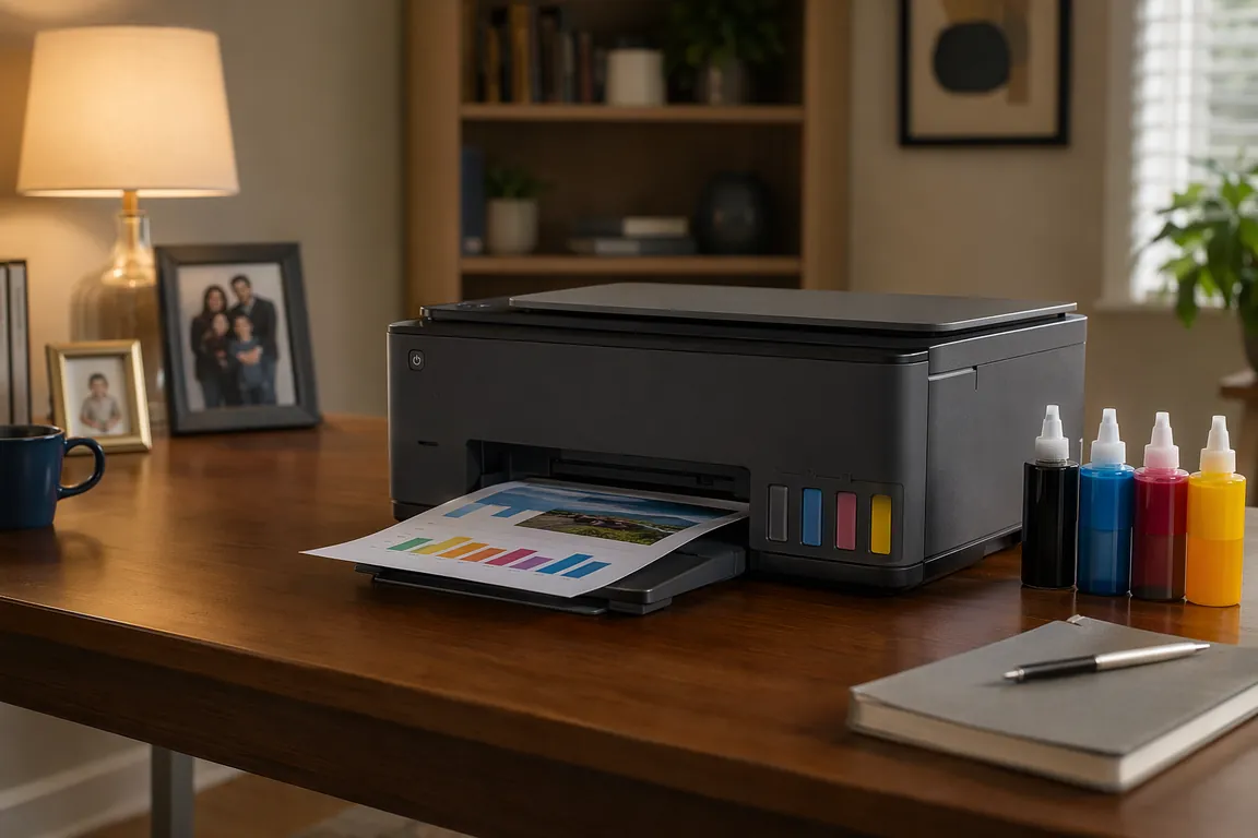 HP Smart Tank墨仓打印机家居办公场景