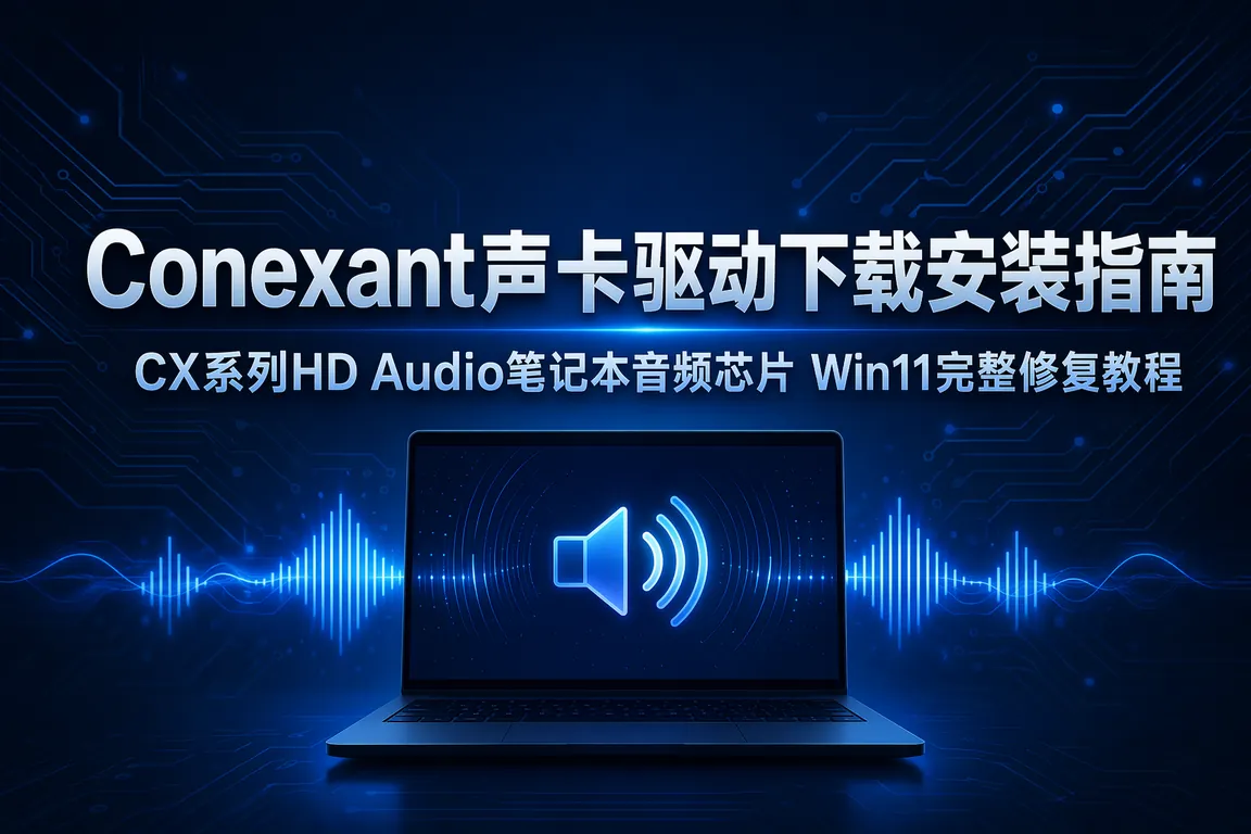 Conexant声卡驱动下载安装指南