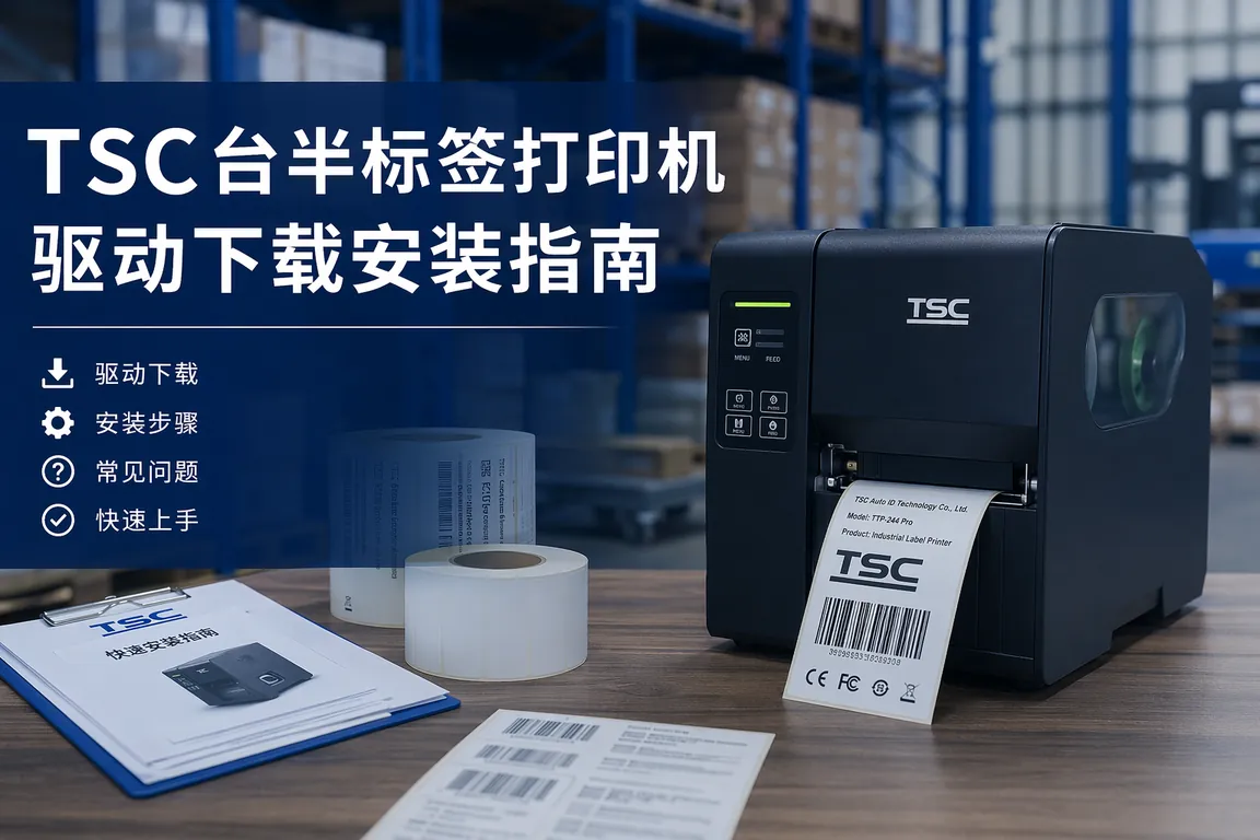 TSC台半标签打印机驱动下载安装指南