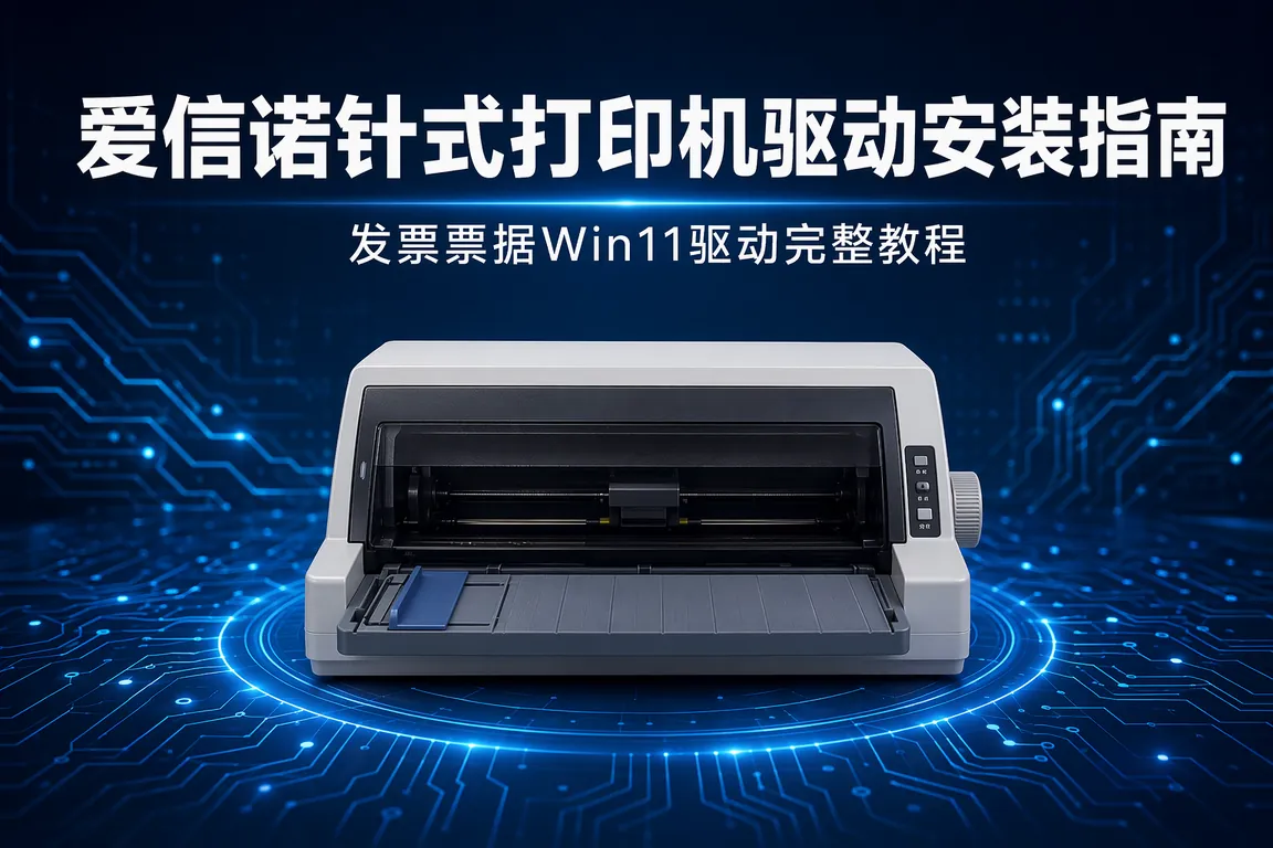 爱信诺Aisino针式打印机驱动下载安装指南