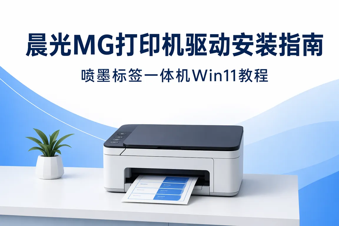 晨光MG打印机驱动下载安装指南
