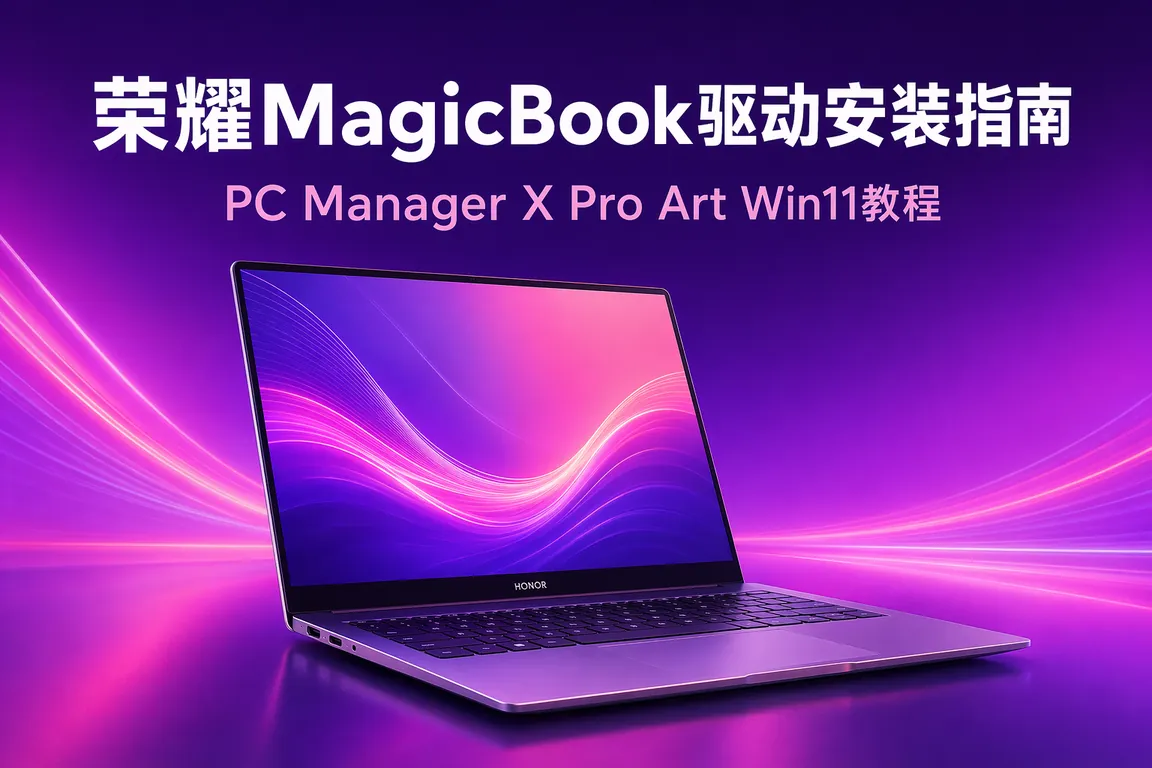 荣耀MagicBook笔记本驱动下载安装指南