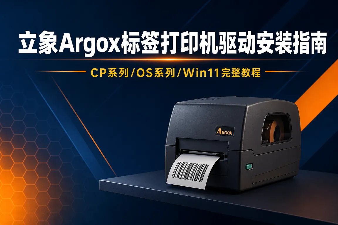 立象Argox标签打印机驱动下载安装指南